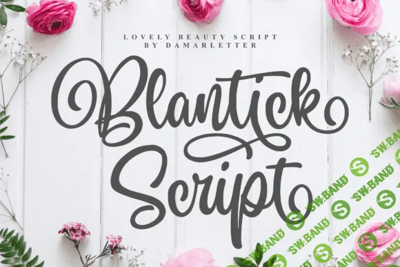 [Creativefabrica] Blantick Font