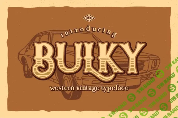 [Creativefabrica] Bulky Font (2022)