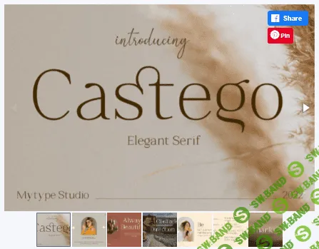 [creativefabrica] Castego Font (2022)