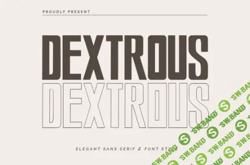 [Creativefabrica] Dextrous Font (2022)