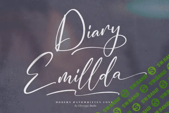 [Creativefabrica] Diary Emillda Font (2021)