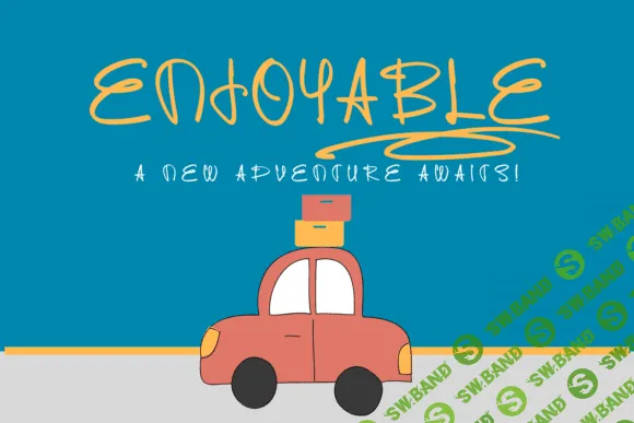 [Creativefabrica] Enjoyable Font (2021)