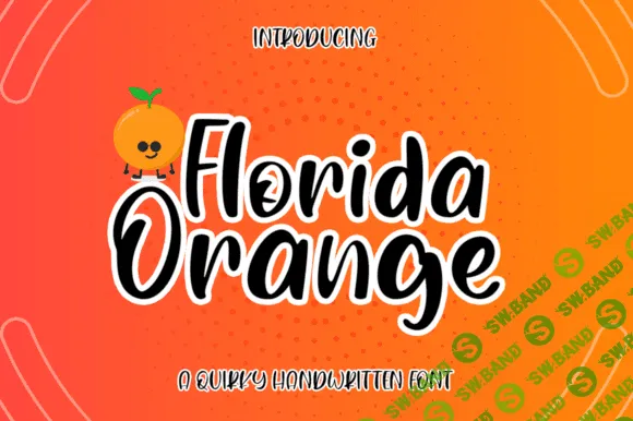 [Creativefabrica] Florida Orange Font (2021)