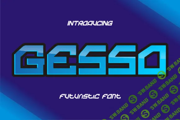 [Creativefabrica] Gesso Font (2021)