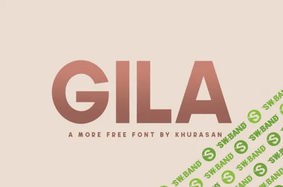 [Creativefabrica] Gila Font