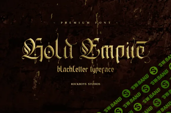 [Creativefabrica] Gold Empire Font (2021)