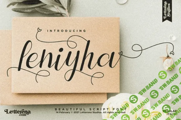 [Creativefabrica] Leniyha Font