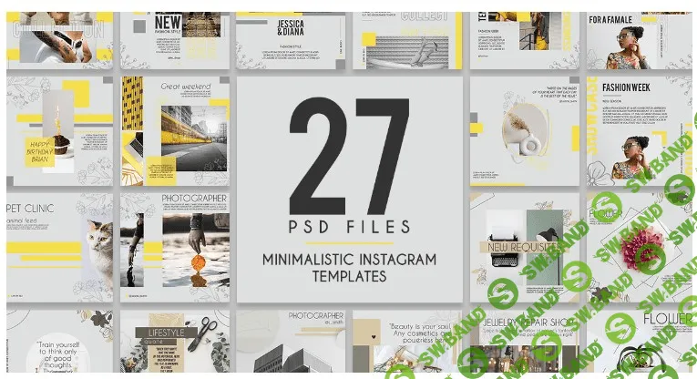 [Creativefabrica] Lifestyle Instagram Templates Bundle (2021)