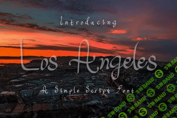 [Creativefabrica] Los Angeles Font