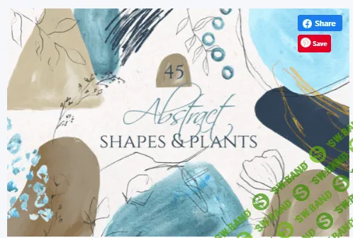 [creativefabrica] Modern Smooth Abstract Shapes (2021)