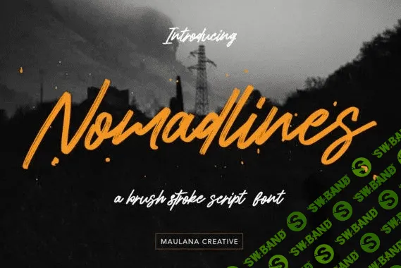 [Creativefabrica] Nomadlines Font