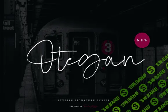 [Creativefabrica] Otegan Font