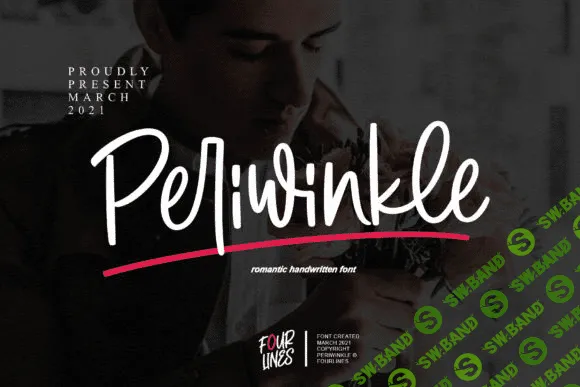 [Creativefabrica] Periwinkle Font