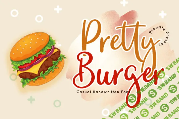 [Creativefabrica] Pretty Burger Font