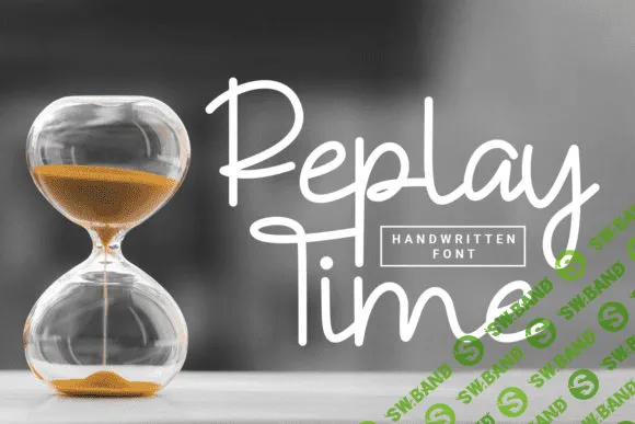 [Creativefabrica] Replay Time Font