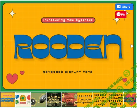 [creativefabrica] Rooden Font (2022)