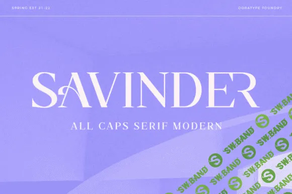[Creativefabrica] Savinder Font