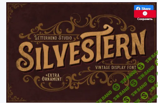 [creativefabrica] Silvestern Font (2021)