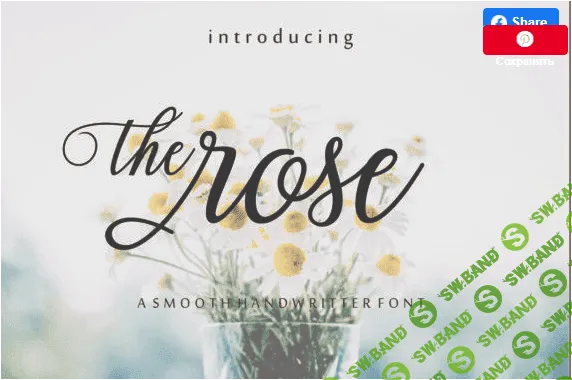 [creativefabrica] The Rose Script Font (2022)