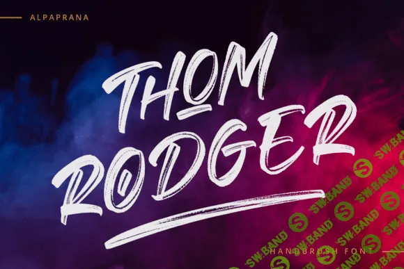 [Creativefabrica] Thom Rodger Font