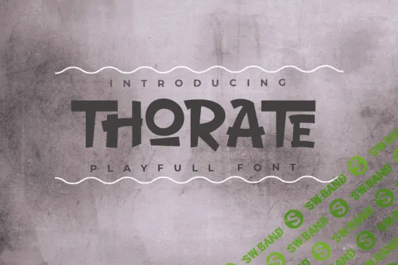 [Creativefabrica] Thorate Font (2021)