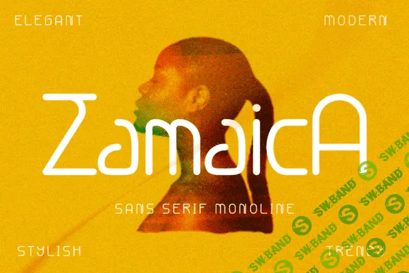 [Creativefabrica] Zamaica Font