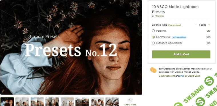 [Creativemarket] 10 VSCO Matte Lightroom Presets (2020)