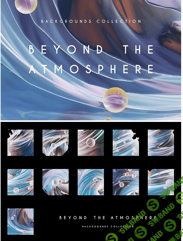 [creativemarket] 3d Render Space Landscape Background