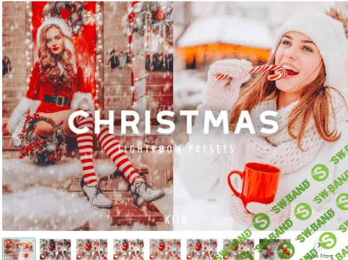 [Creativemarket] 5 Christmas lightroom presets (2020)