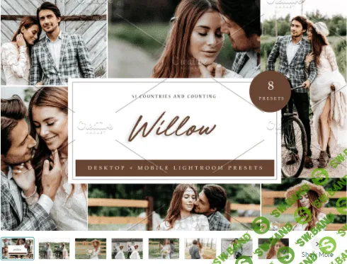 [Creativemarket] 8 x Lightroom Presets, Willow (2021)