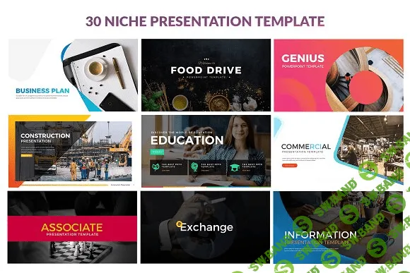 [creativemarket] All In One 30 Presentation Template