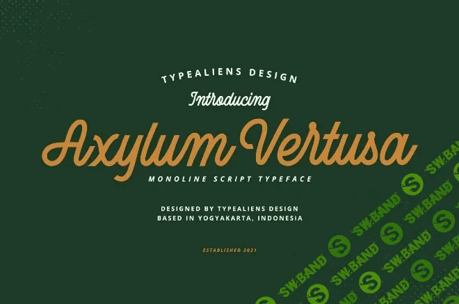 [Creativemarket] Axylum Vertusa Font