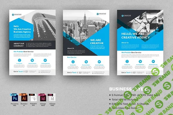 [creativemarket] Business Flyer Bundle