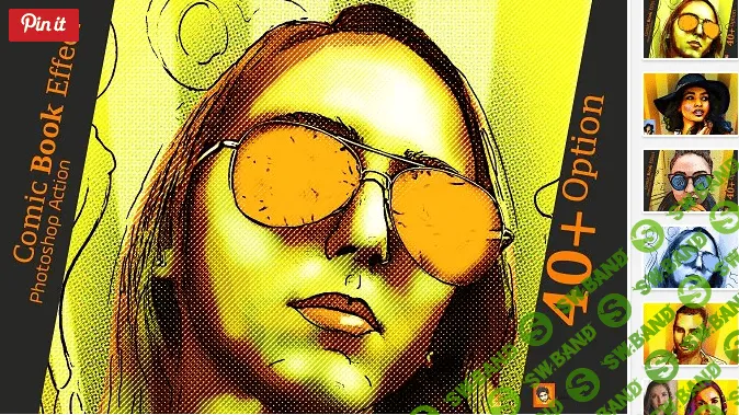 [Creativemarket] Comic Book Effect Photoshop Action (2019)