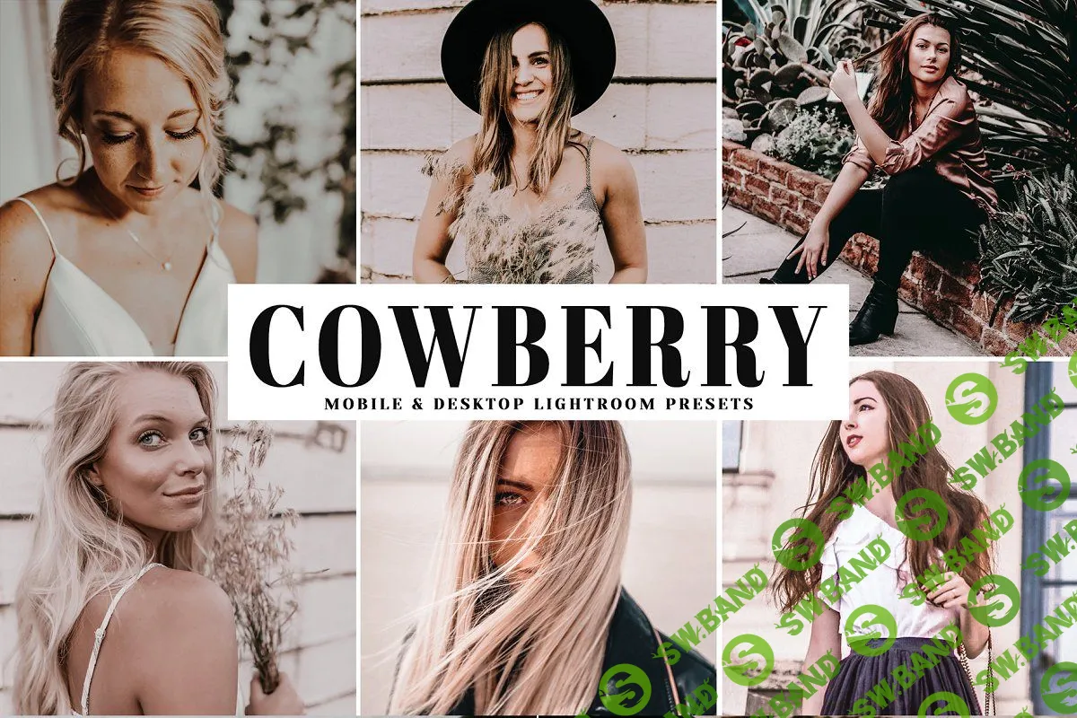 [Creativemarket] Cowberry Mobile & Desktop Lightroom Presets (2019)