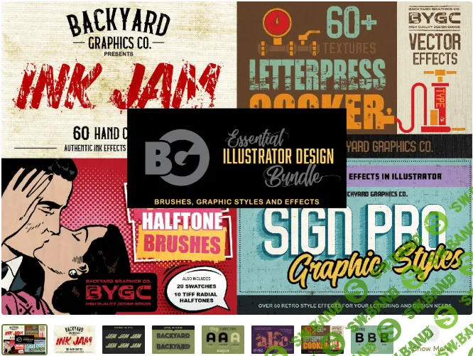 [Creativemarket] Essential Illustrator Design Bundle (2020)