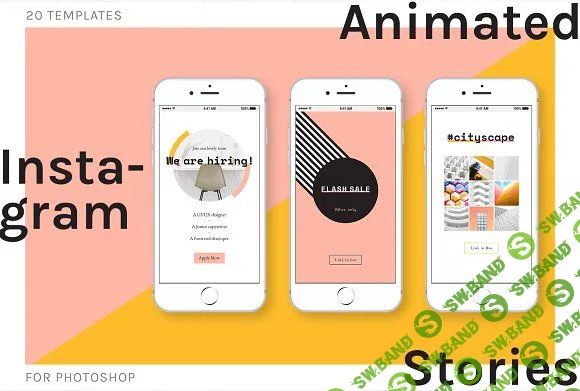 [creativemarket] Fruit salad - Instagram stories templates