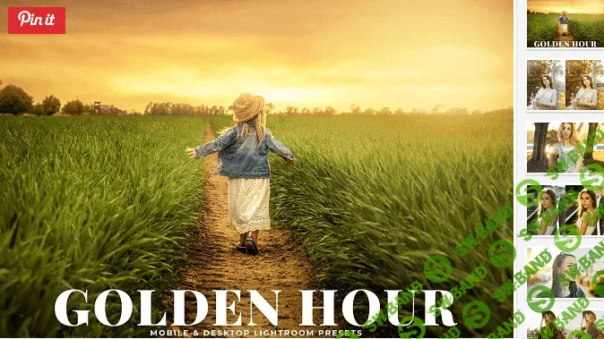 [Creativemarket] Golden Hour Lightroom Presets (2019)