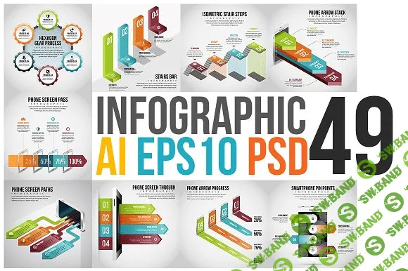 [creativemarket] Infographic Set 49