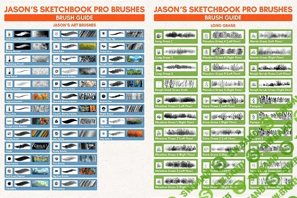 [creativemarket] Jason's SketchBook Pro Brushes