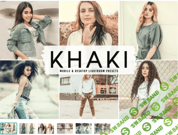 [creativemarket] Khaki Pro Lightroom Presets (2021)