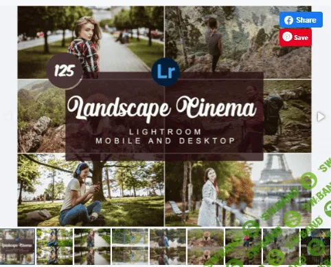 [Creativemarket] Landscape Cinema Mobile Presets (2021)