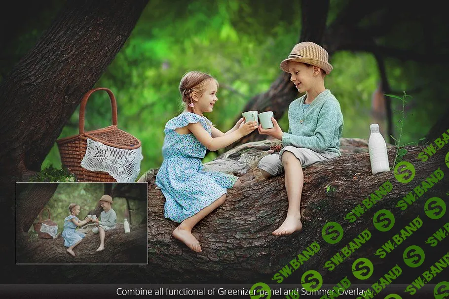 [creativemarket] Летние наложения