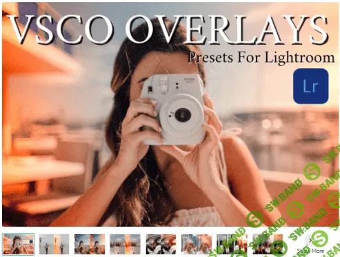 [Creativemarket] Light leak Lightroom Presets Bundle (2021)