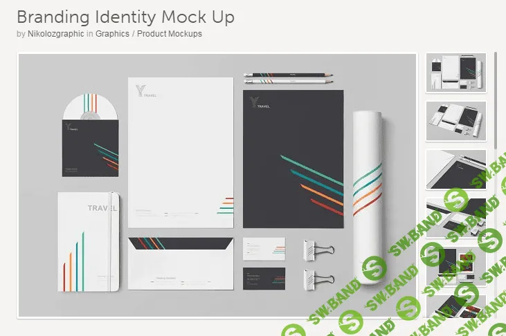 [creativemarket] Mockups для презентации сайтов и портфолио