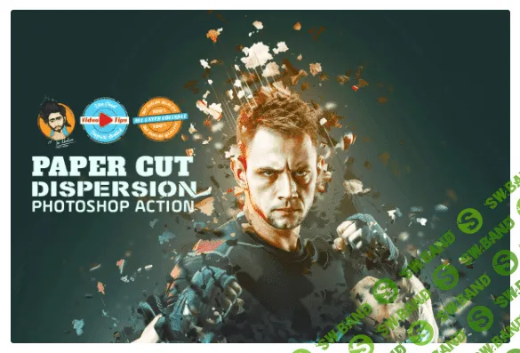 [creativemarket] Paper Cut Dispersion PS Action (2021)