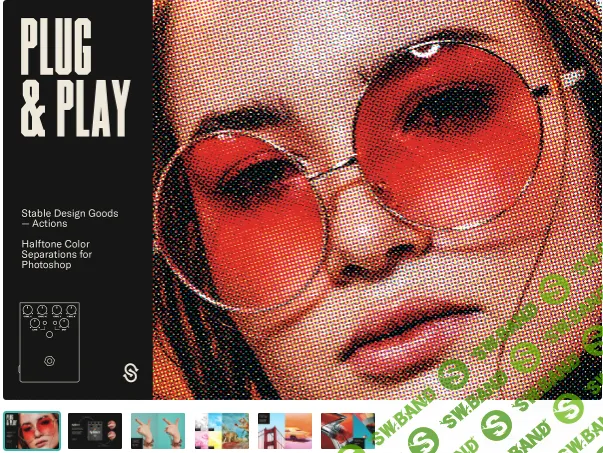 [creativemarket] Plug & Play - Halftone Action (2021)
