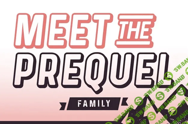 [Creativemarket] Prequel Shadow Font