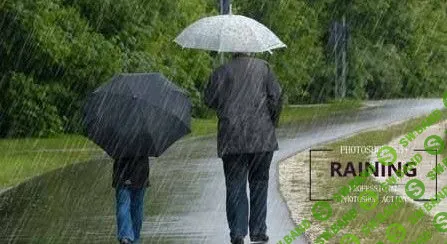 [Creativemarket] Raining Photoshop Action