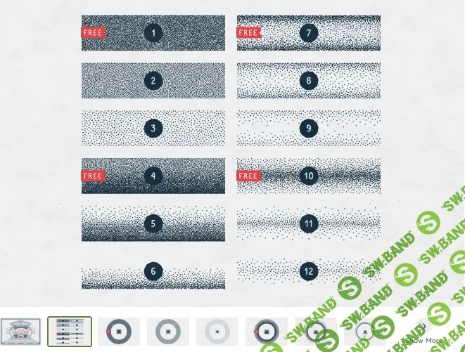 [Creativemarket] Stipple Seamless Brushes Kit (2020)